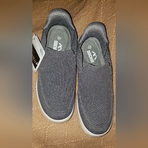 Men's Gray Slip-On Loafers